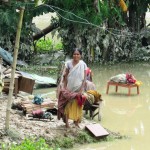 Waiting for assistance in the floods, Assam, India / by OXFAM 2012